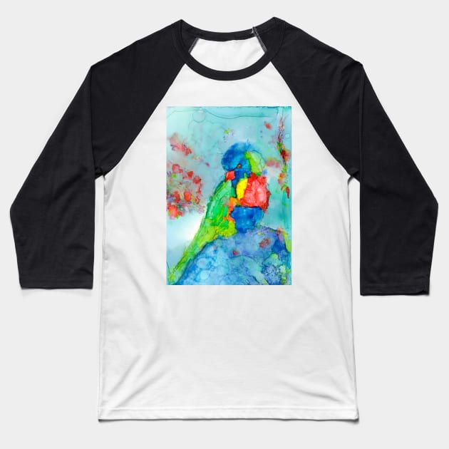 Lorikeet Baseball T-Shirt by atep